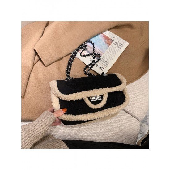  2022 New Fashion Plush Women's Shoulder Bag