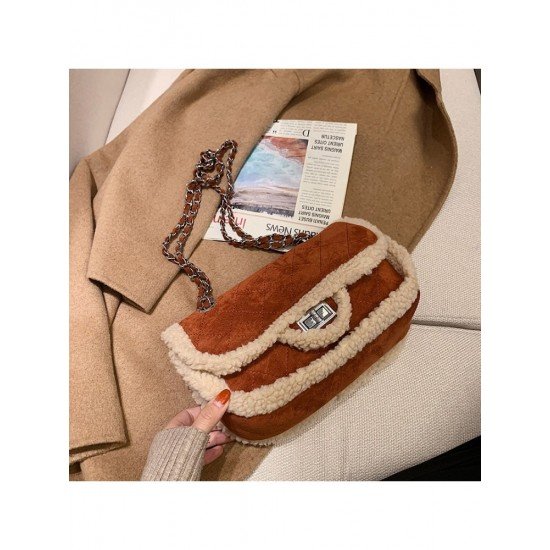  2022 New Fashion Plush Women's Shoulder Bag