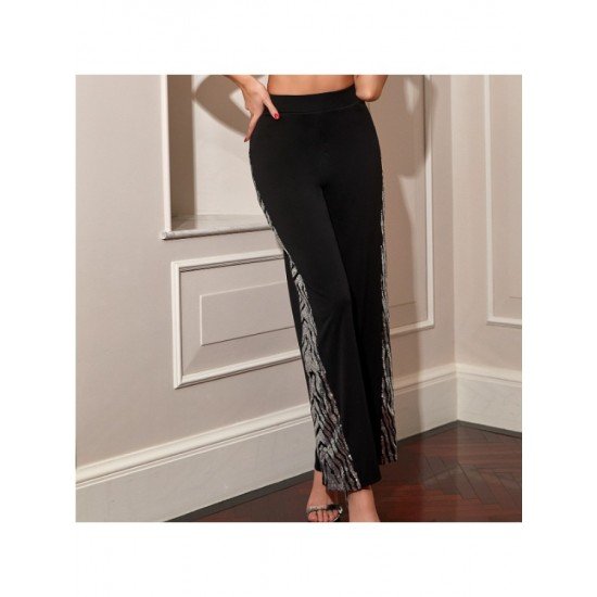  Autumn Loose Sequins Women's Long Pants