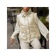  Winter Pure Color Zipper Women's Down Coats