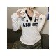  Fashion Letter Printing Women's Long Sleeve Top