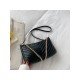 Ladies Pure Color Chain Shoulder Bags