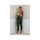  Casual Pure Color Women's Long Pants