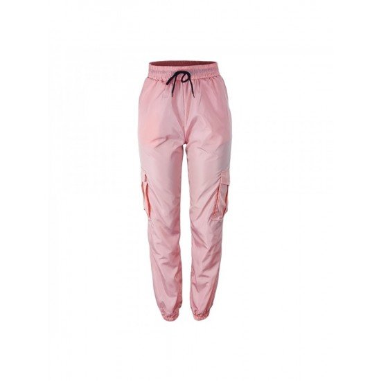  Casual Pure Color Women's Long Pants