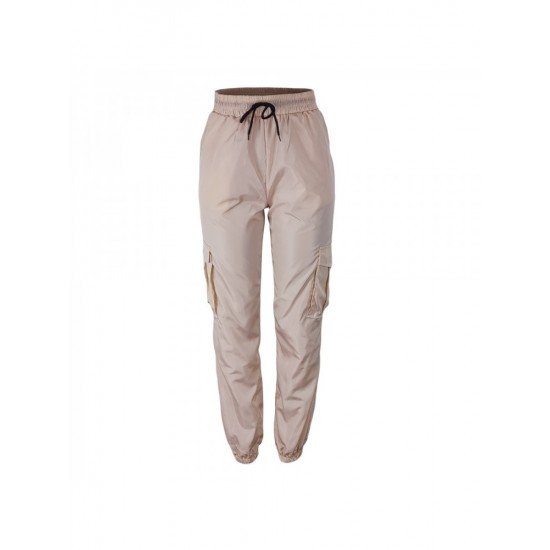  Casual Pure Color Women's Long Pants