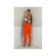  Casual Pure Color Women's Long Pants