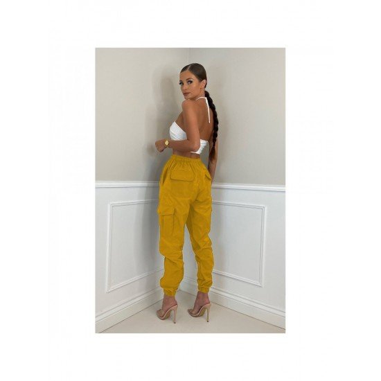  Casual Pure Color Women's Long Pants