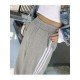  Leisure Loose Striped Women's Long Pants