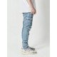  Pure Color Side Pocket Men's Jeans