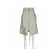  2022 Summer Pure Color Split Women's Skirt