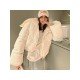  Winter Pure Color Women's Short Down Coats