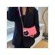  PU Pure Color Shoulder Bags For Women