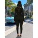  Pure Color U Neck Women's Skinny Jumpsuit