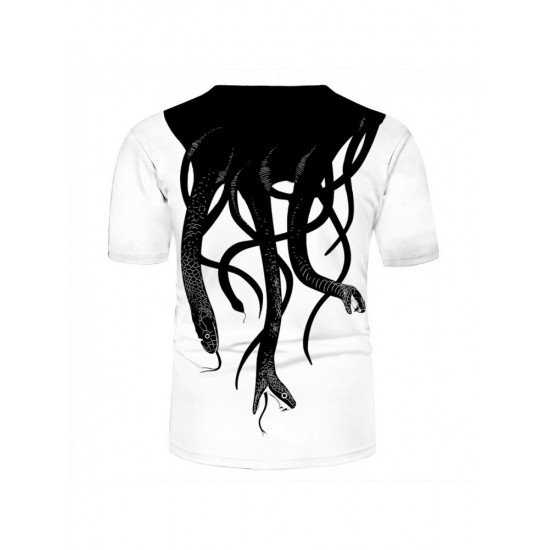  3D Print Men's Short Sleeve T-Shirt