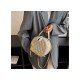  Pure Color PU Round Bags For Women