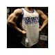 Gym Sleeveless Printed Muscle Tank Tops For Men