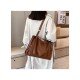 Soft PU Leather Vintage Versatile Tote Bags