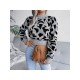  Casual Printing Long Sleeve Women's Sweater