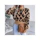  Casual Printing Long Sleeve Women's Sweater