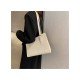 Rhombus White Shoulder Tote Bags For Ladies