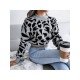  Casual Printing Long Sleeve Women's Sweater