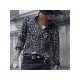  Casual Leopard Print Long Sleeve Men's Shirt