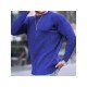  2022 Pure Color Round Ncek Men's Knitted Sweater