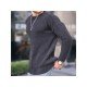  2022 Pure Color Round Ncek Men's Knitted Sweater