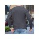  2022 Pure Color Round Ncek Men's Knitted Sweater