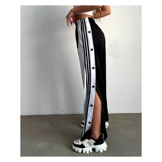 Summer Sports Elastic Waist Sports Trousers For Women