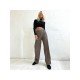  2022 PU Leather Pure Color Women's Pants