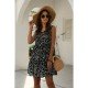  Casula Polka Dots Women's Chiffon Dress