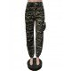  Stylish Camouflage Overalls Women's Denim Pants