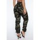  Stylish Camouflage Overalls Women's Denim Pants