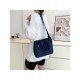  Pure Color Shoulder Bag For Women