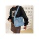  Pure Color Shoulder Bag For Women