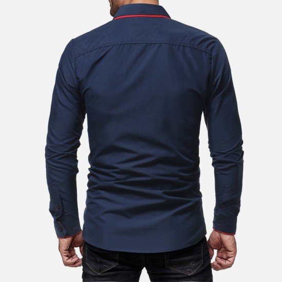  Casual Long Sleeve Shirt For Men