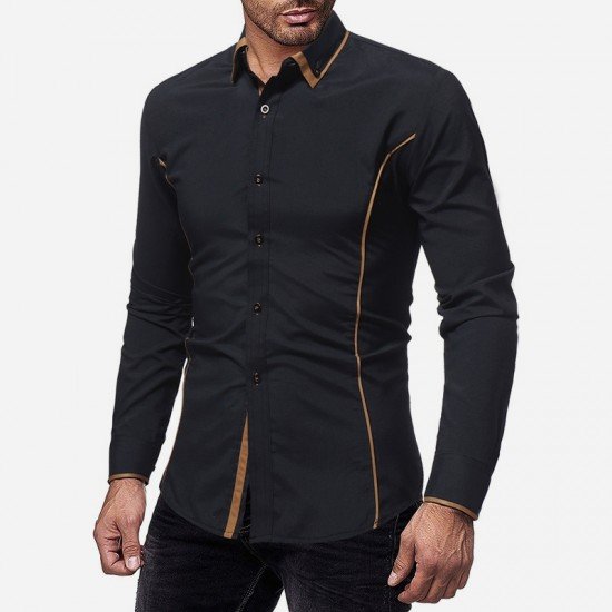  Casual Long Sleeve Shirt For Men