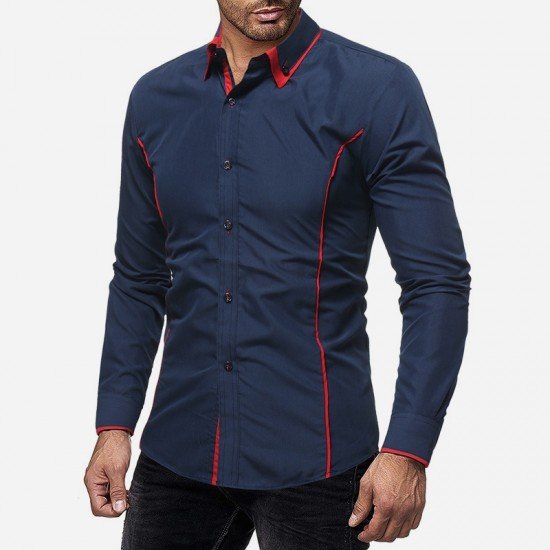  Casual Long Sleeve Shirt For Men