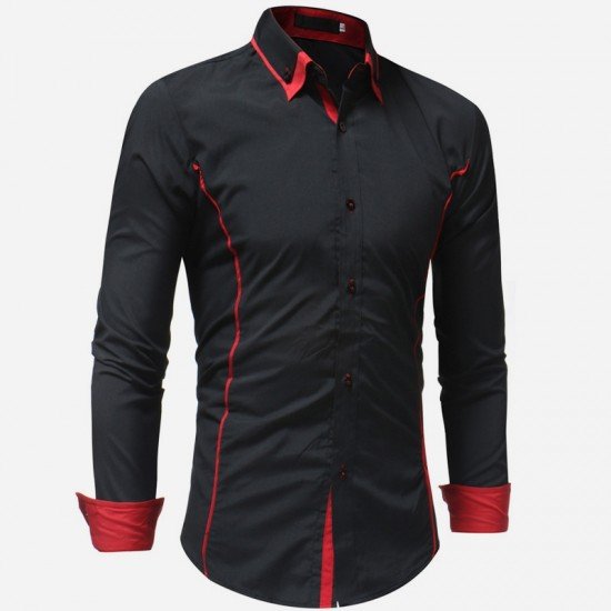  Casual Long Sleeve Shirt For Men