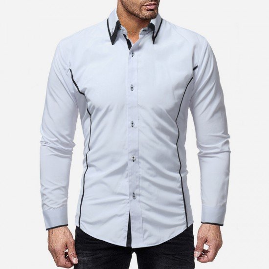  Casual Long Sleeve Shirt For Men