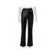  2022 PU Leather Zipper Women's Long Pants