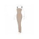 Pure Color Strapless Maxi Dresses For Women