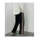  Versatile Casual Striped Women's Long Pants