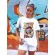 Latest Graphic Crew Neck T Shirts For Women