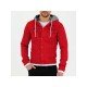  Leisure Hooded Pure Color Men's Jacket