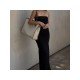  Pure Color Backless Strapless Women's Sleeveless Dress