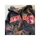  Winter Letter Embroidery Hooded Women's Coats