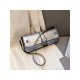  PU Pure Color Baguette Bag For Women 