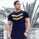  Summer Printing Round Neck Men's Short Sleeve T-Shirt